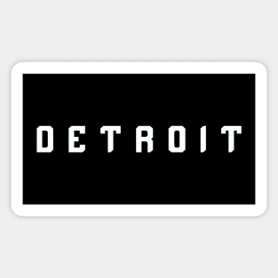 Detroit - Detroit State Sticker